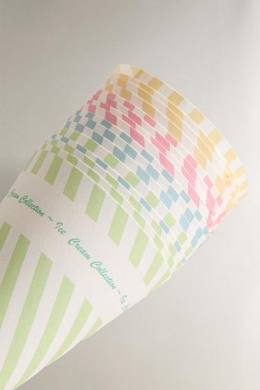 LOT CONNOTRE HELADO RAYAS (LOT DE 16) - Vert / Bleu de Zara - Image 3