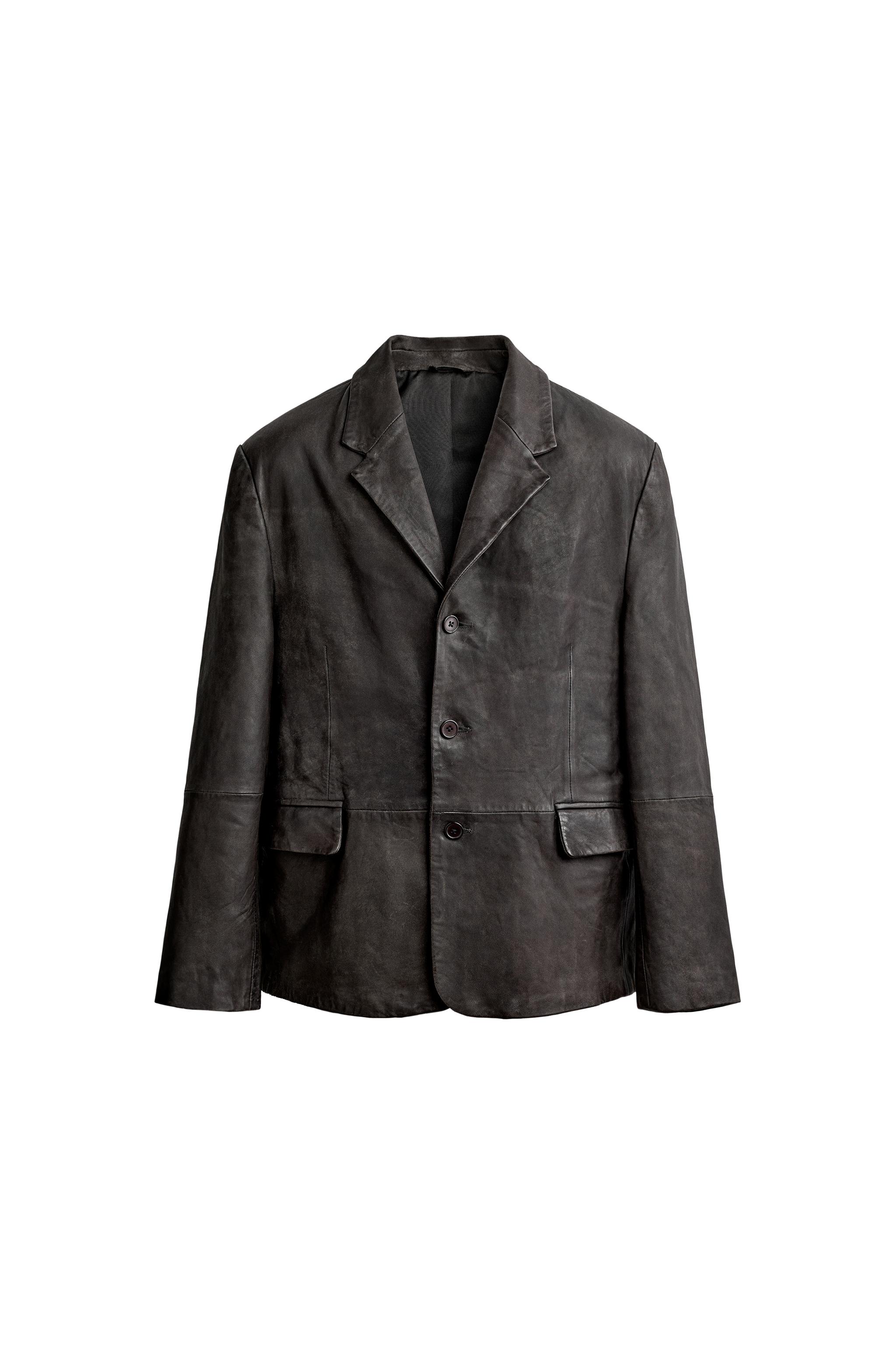 BLAZER PIEL REGULAR FIT