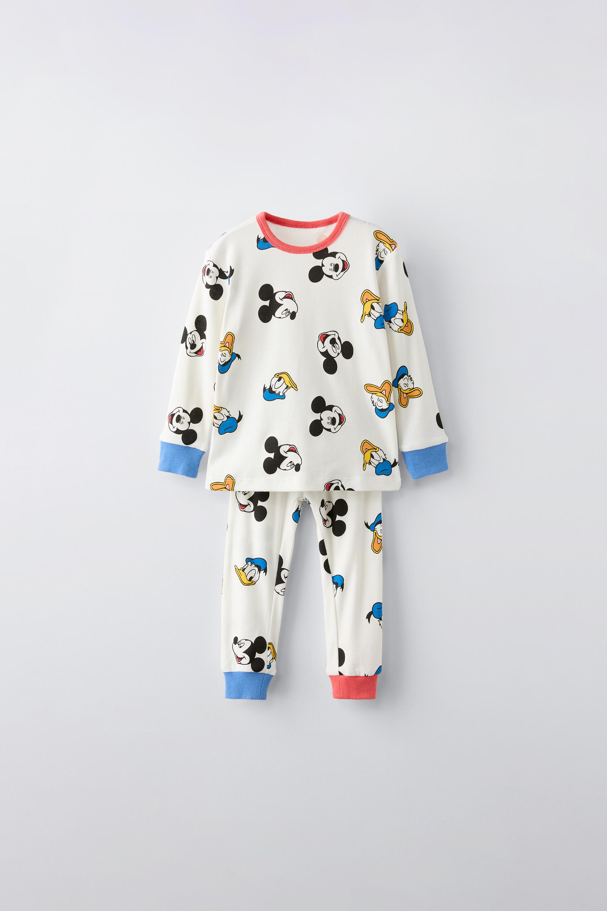 Mickey Mouse Pijamas Cortos Disney Pajamas Pijama Corto Zara