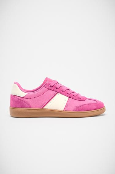 MULTI-COLOURED SPORTS SHOES - Fuchsia by Zara