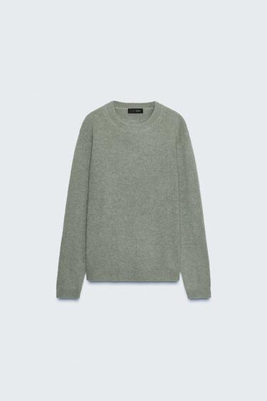 JERSEY 100% CASHMERE REGULAR FIT - Verdoso de Zara