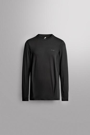TECHNICAL FIRST LAYER TOP - Black by Zara