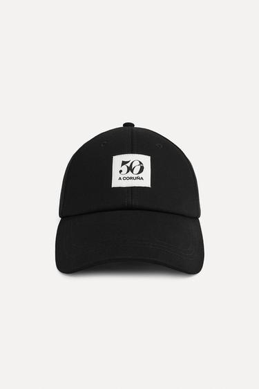50TH ANNIVERSARY PATCH CAP - Black by Zara