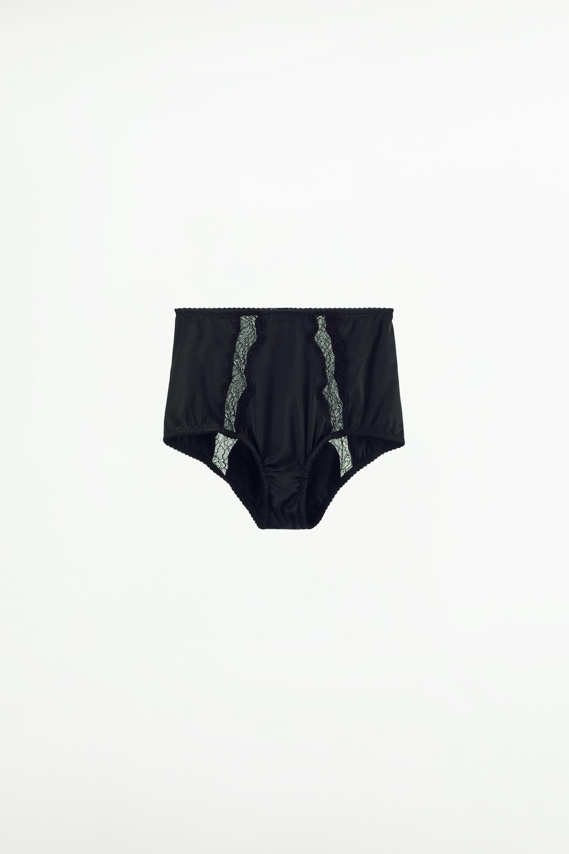 Zara Accessories Women's Black Underwear – S/M/L – Brand New with Tags