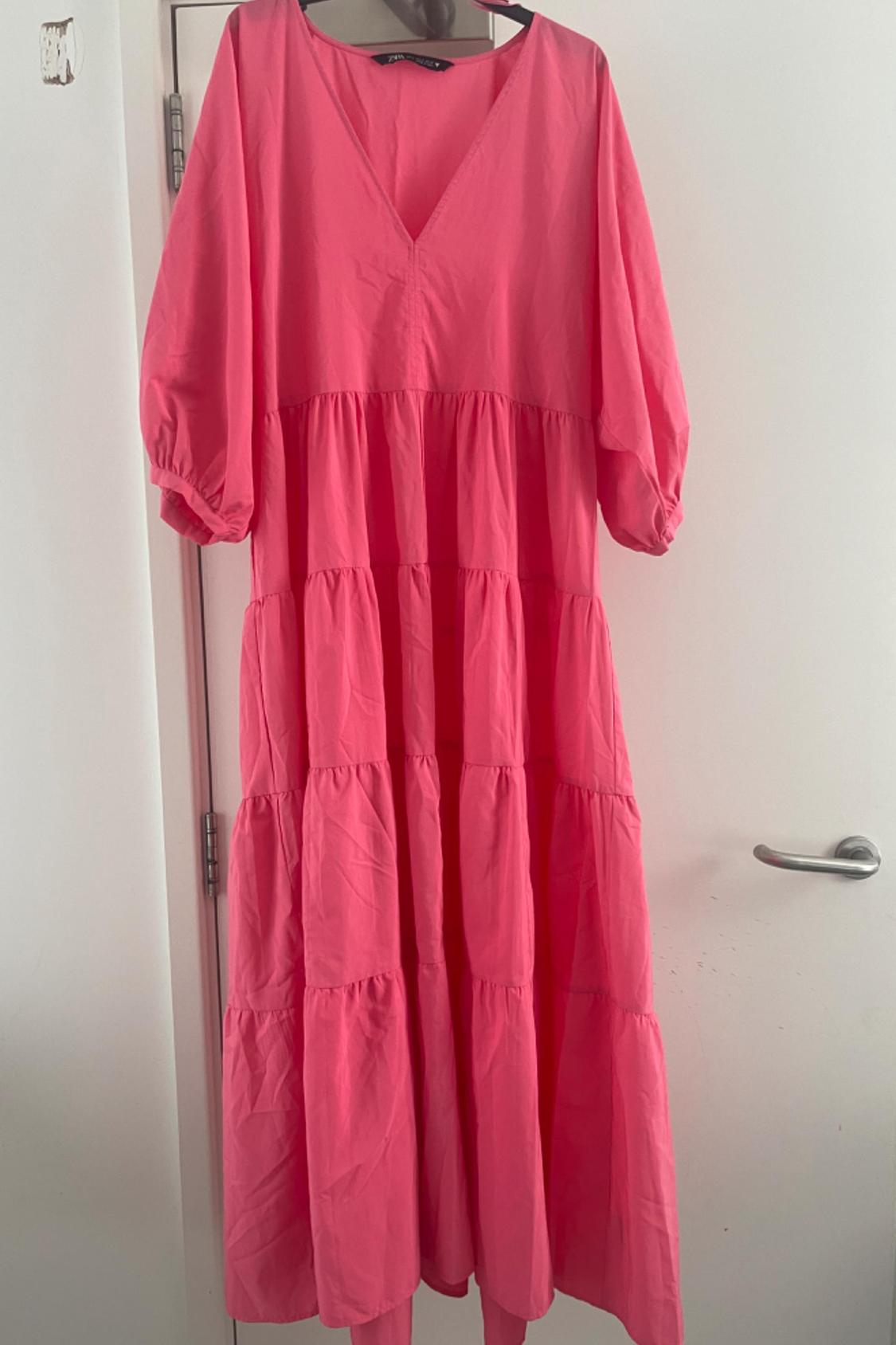 POPLIN PANELLED DRESS - Image 2