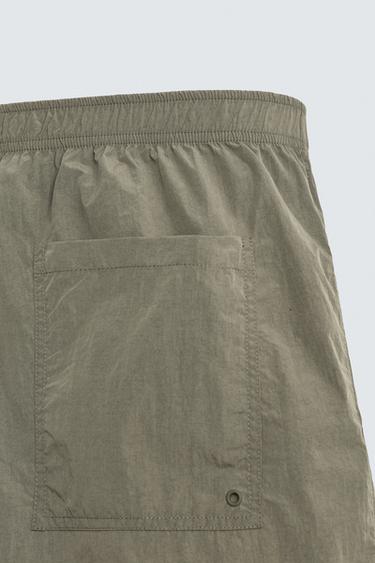 SHORT TECHNIQUE COURT - Vert gris de Zara - Image 3