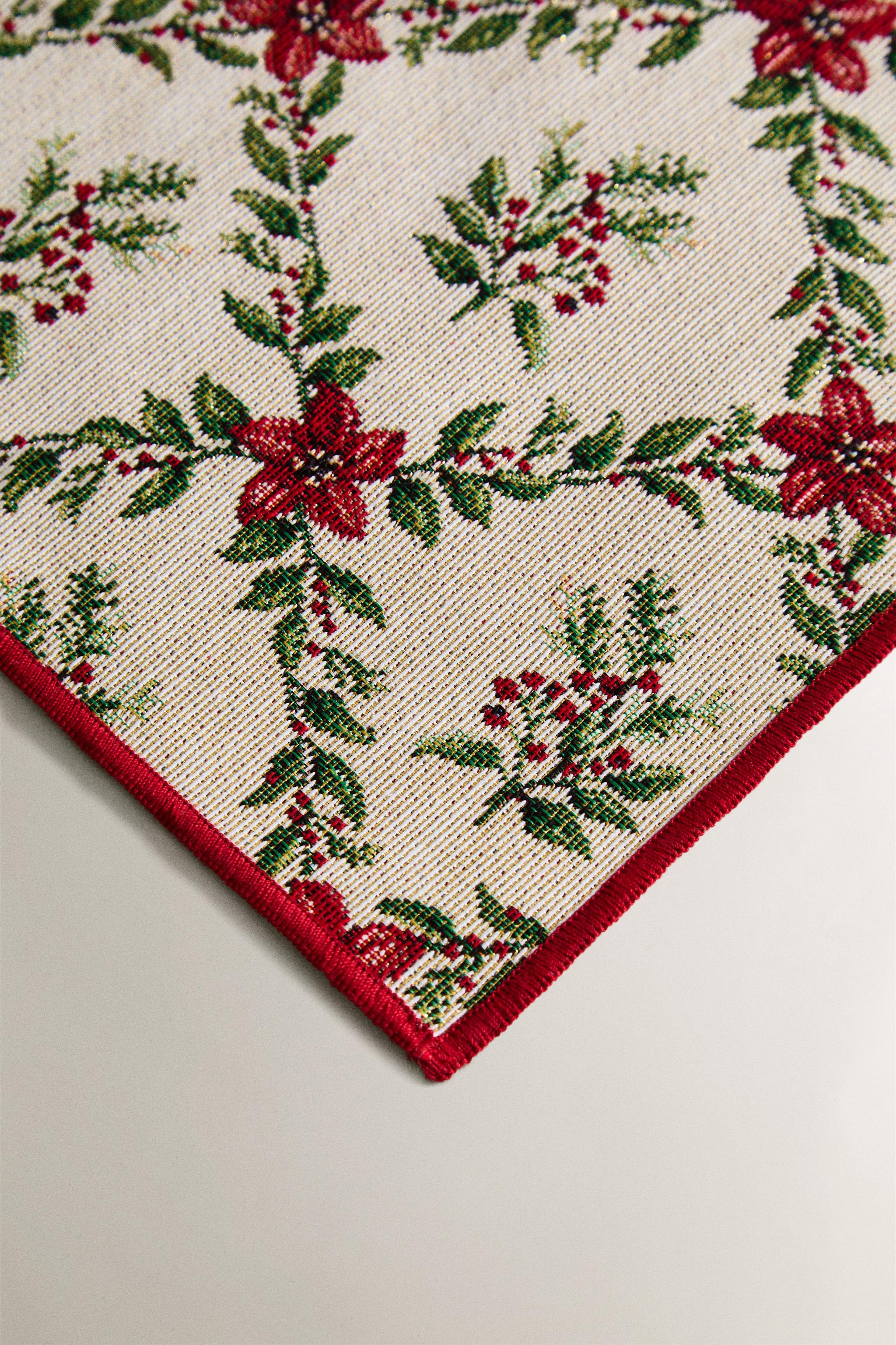 CHRISTMAS DIAMOND JACQUARD PLACEMAT