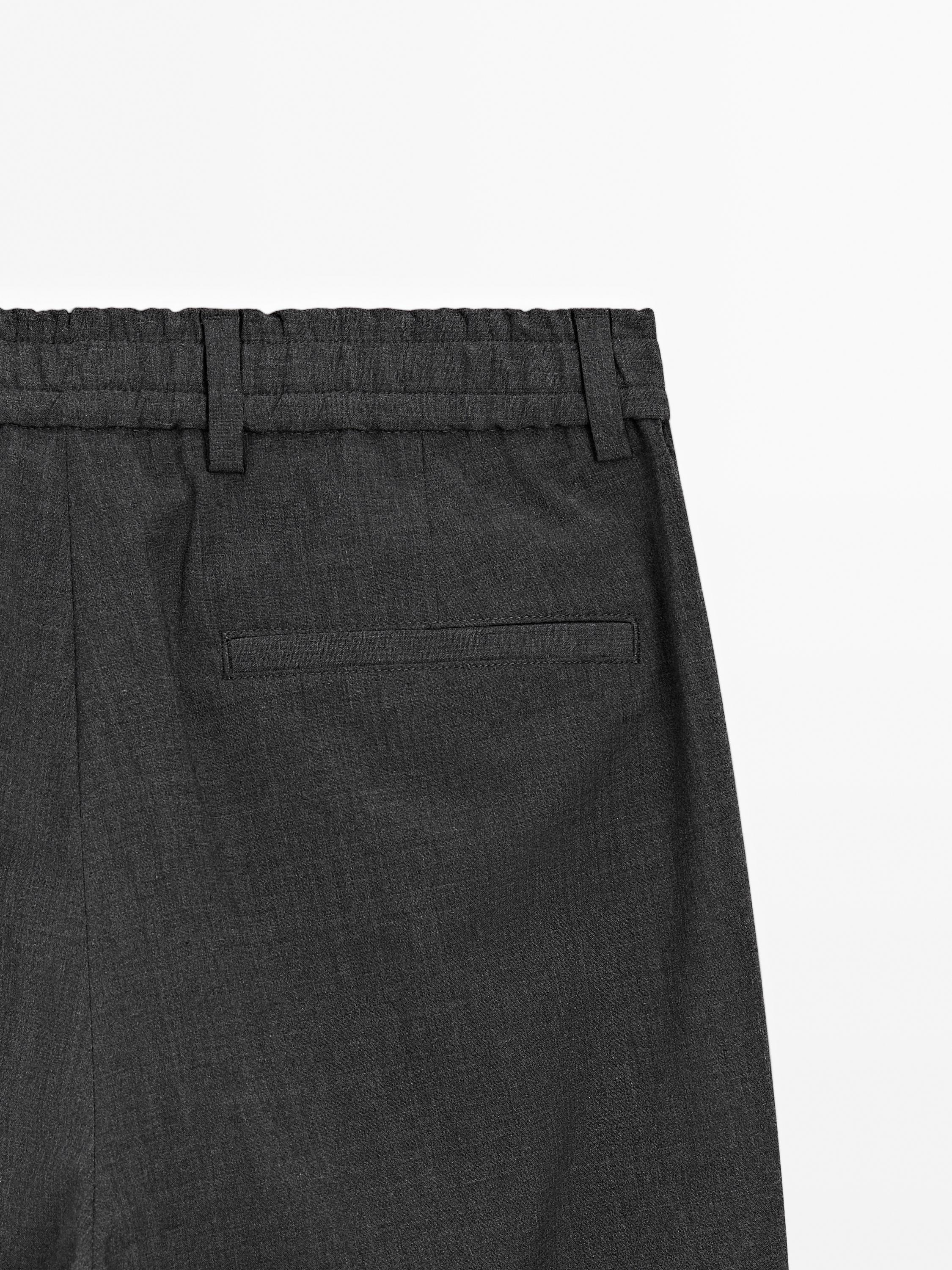 Pantalon laine total look