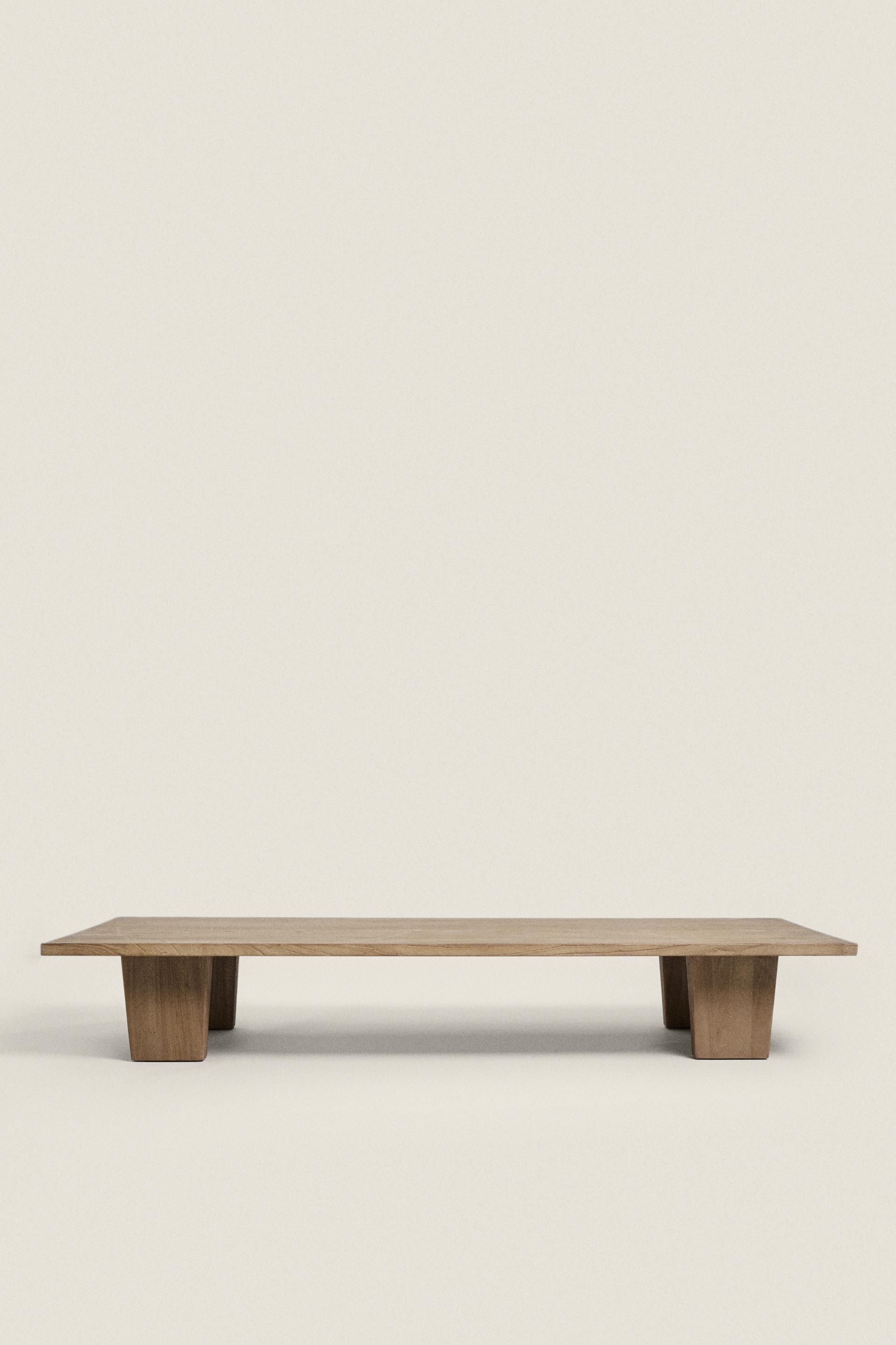 ELM WOOD COFFEE CENTRE TABLE Light beige ZARA United Kingdom