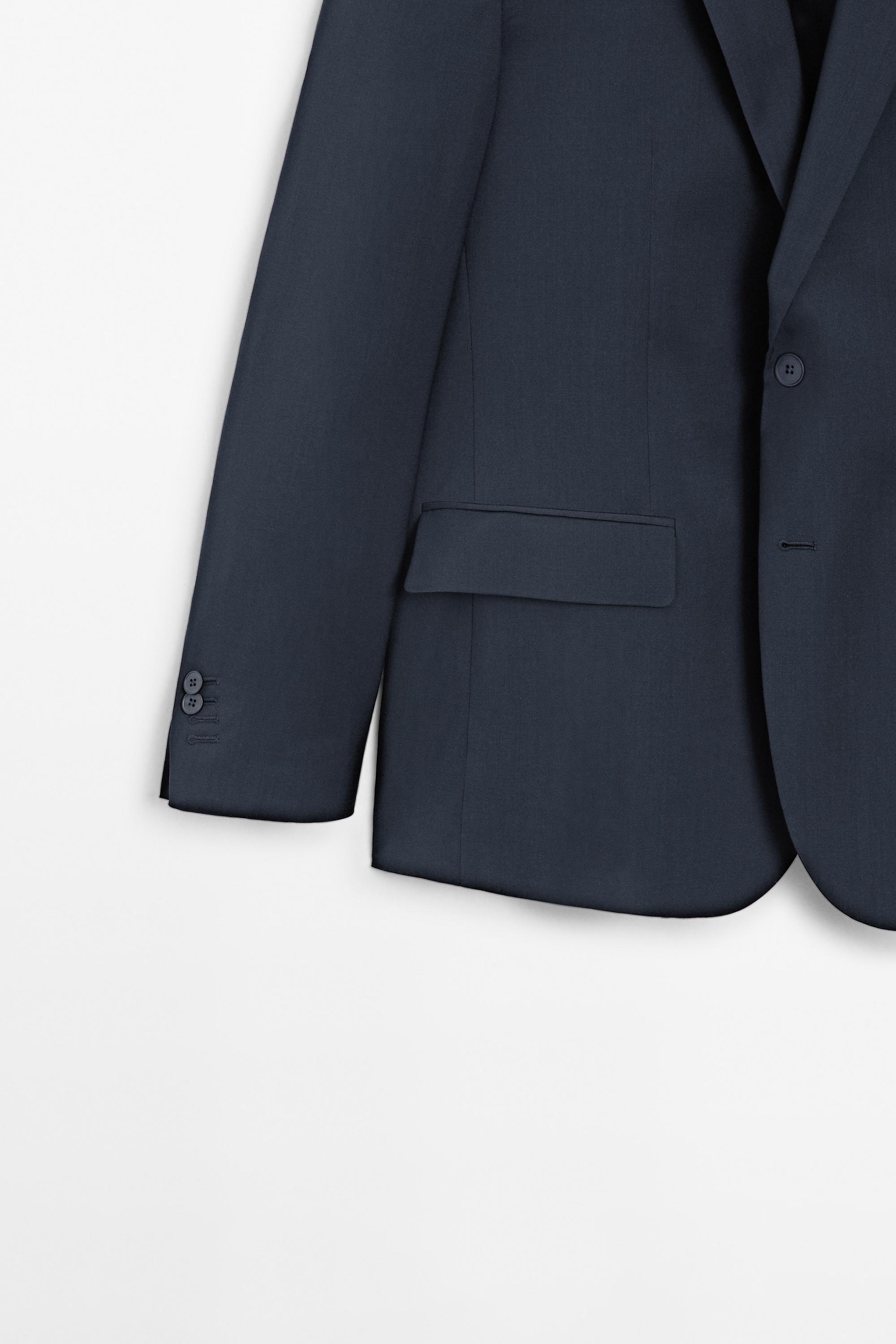 Veste de costume 100 % laine froide