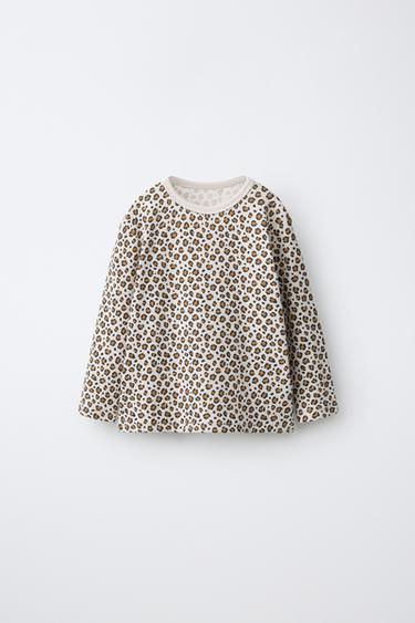 1 1/2-6 YEARS/ ANIMAL PRINT PYJAMAS — Leopard 2