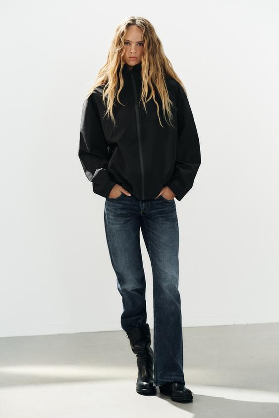 Zara LUKUGA TUULEJAKK - Must - Pilt 0