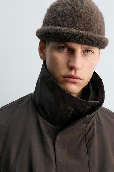 VESTE COUPE-VENT TECHNIQUE ANORAK X SR_A - Chocolat de Zara - Image 5