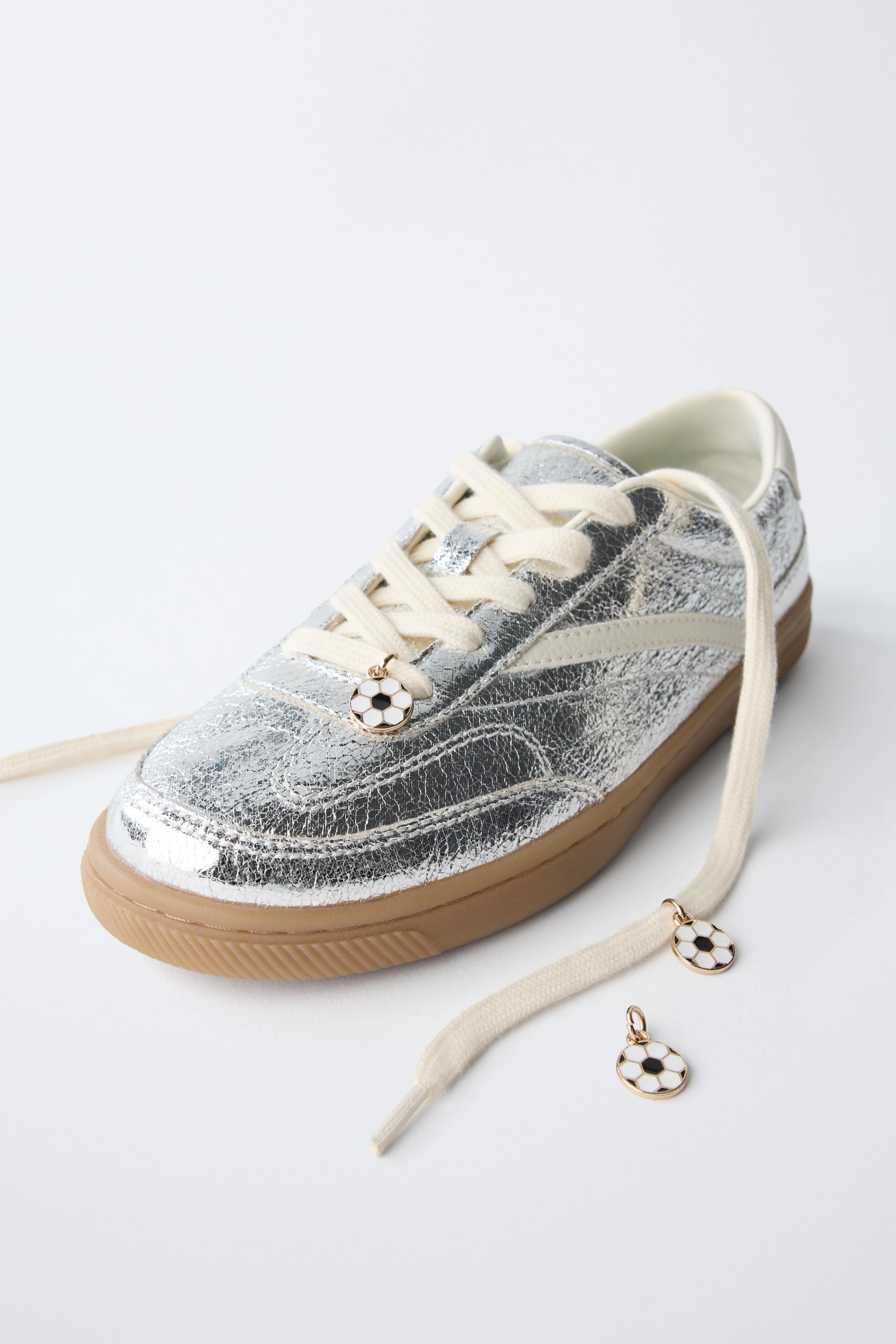 METALLIC SNEAKERS