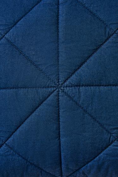 HOUSSE DE COUSSIN ÉDREDON ENFANT RÉVERSIBLE - Bleu / Vert de Zara - Image 2
