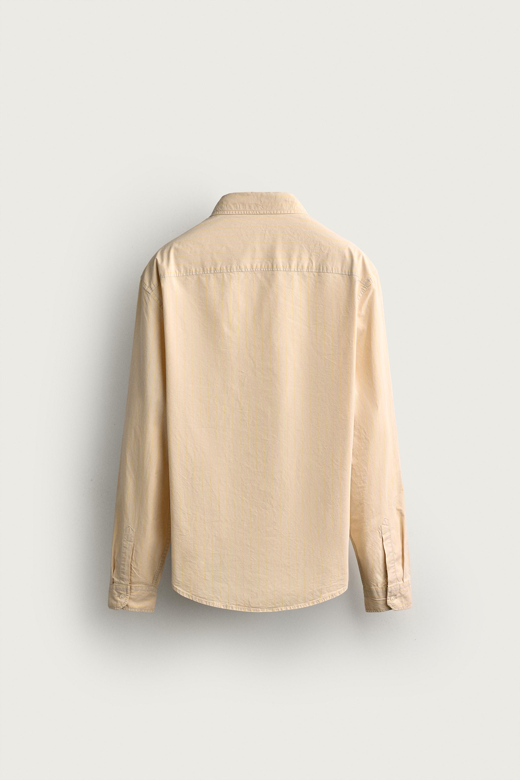 RELAXED FIT STRIPED SHIRT