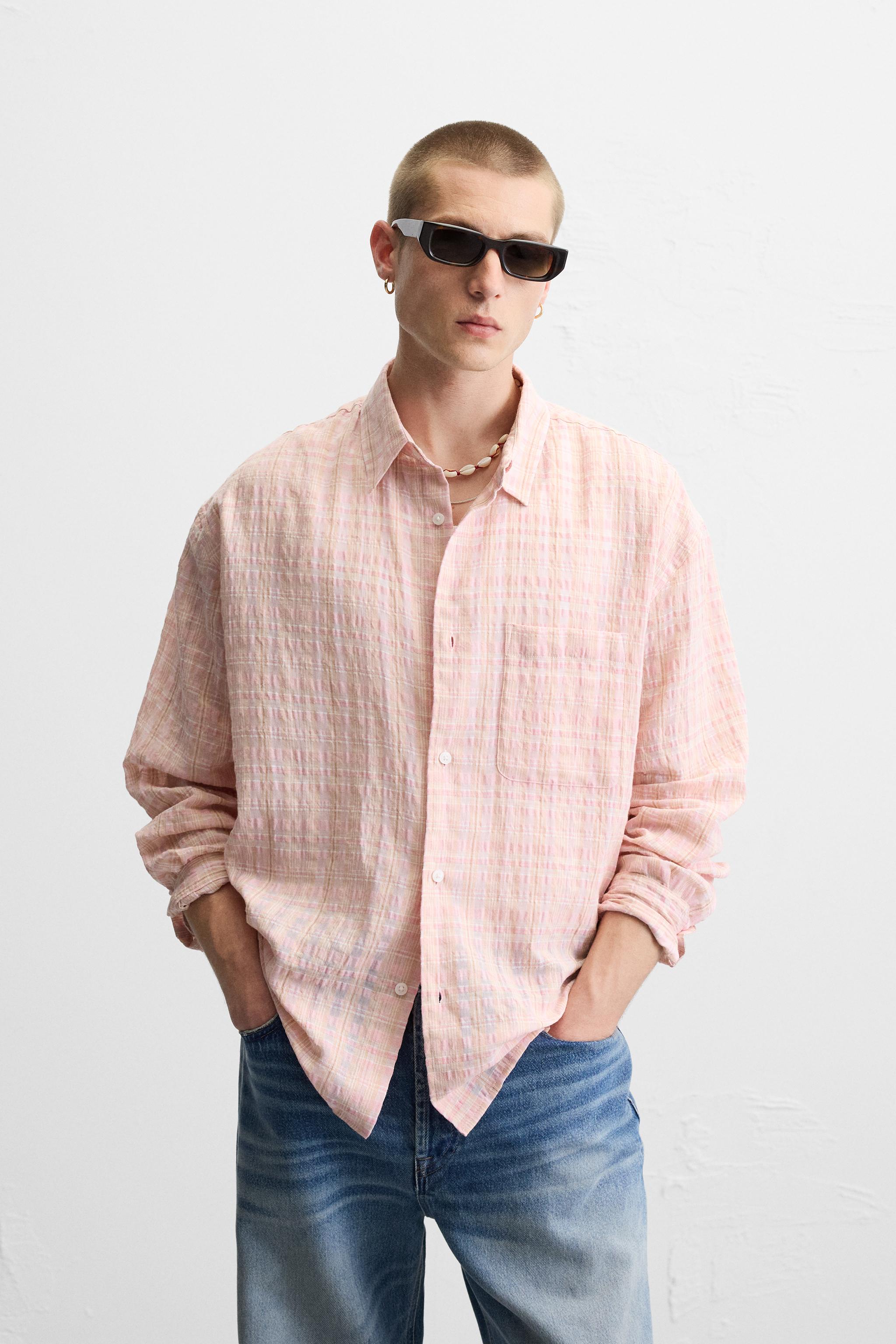 MYne（マイン）の「【MYne】Check zip-up shirt（シャツ