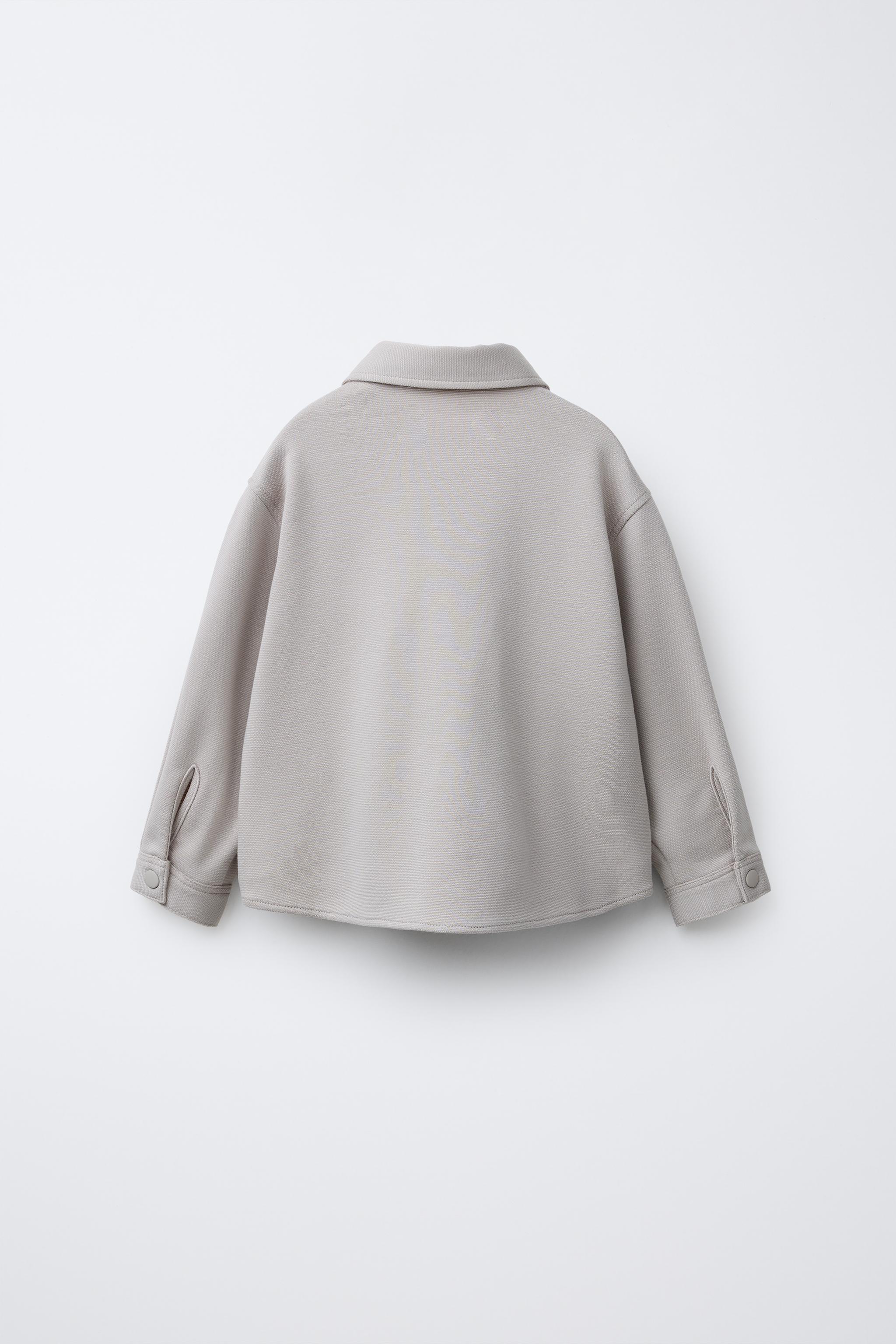 CAMISA AMPLA COMFORT - Bege-claro | ZARA Brasil