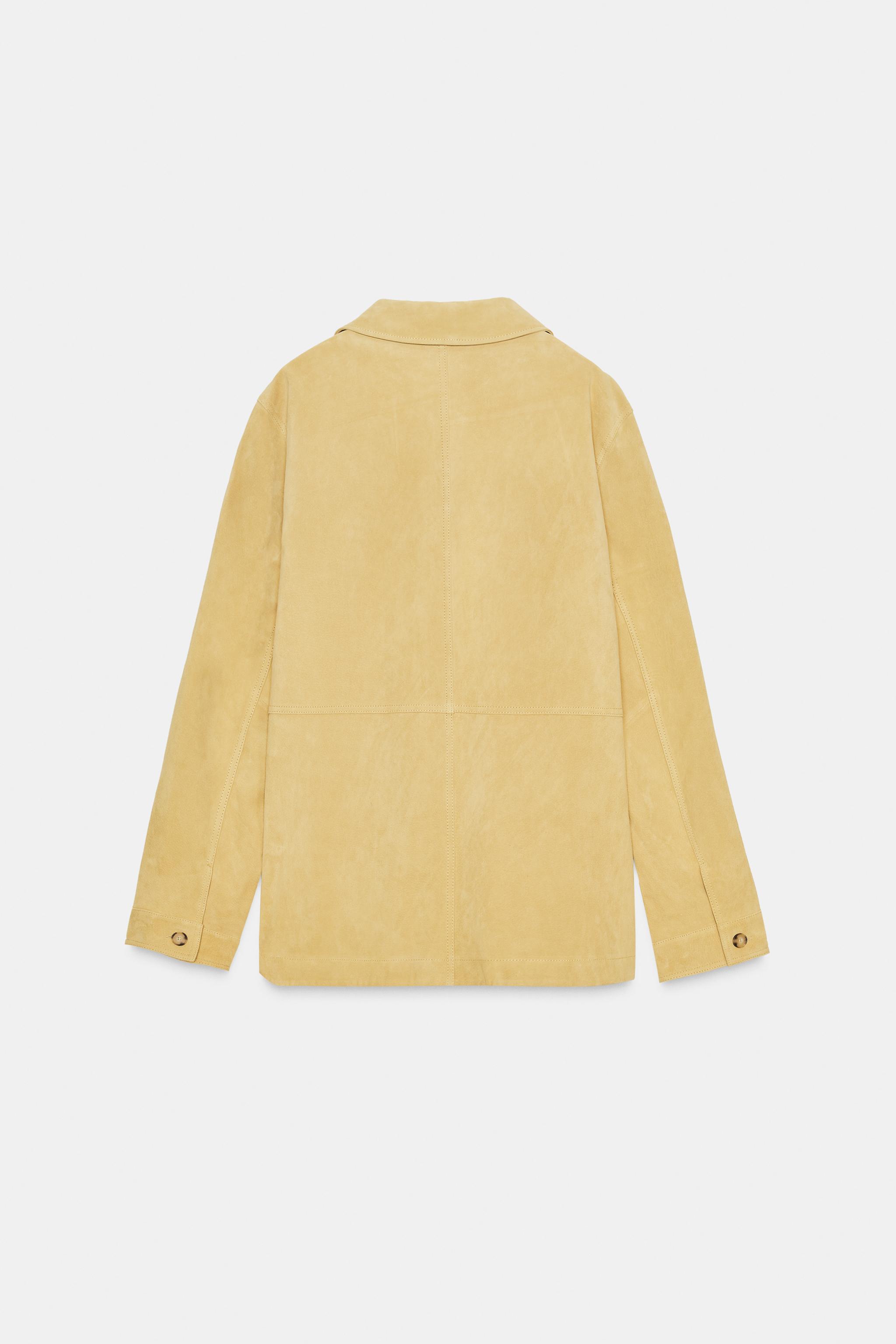 100% SUEDE LEATHER JACKET