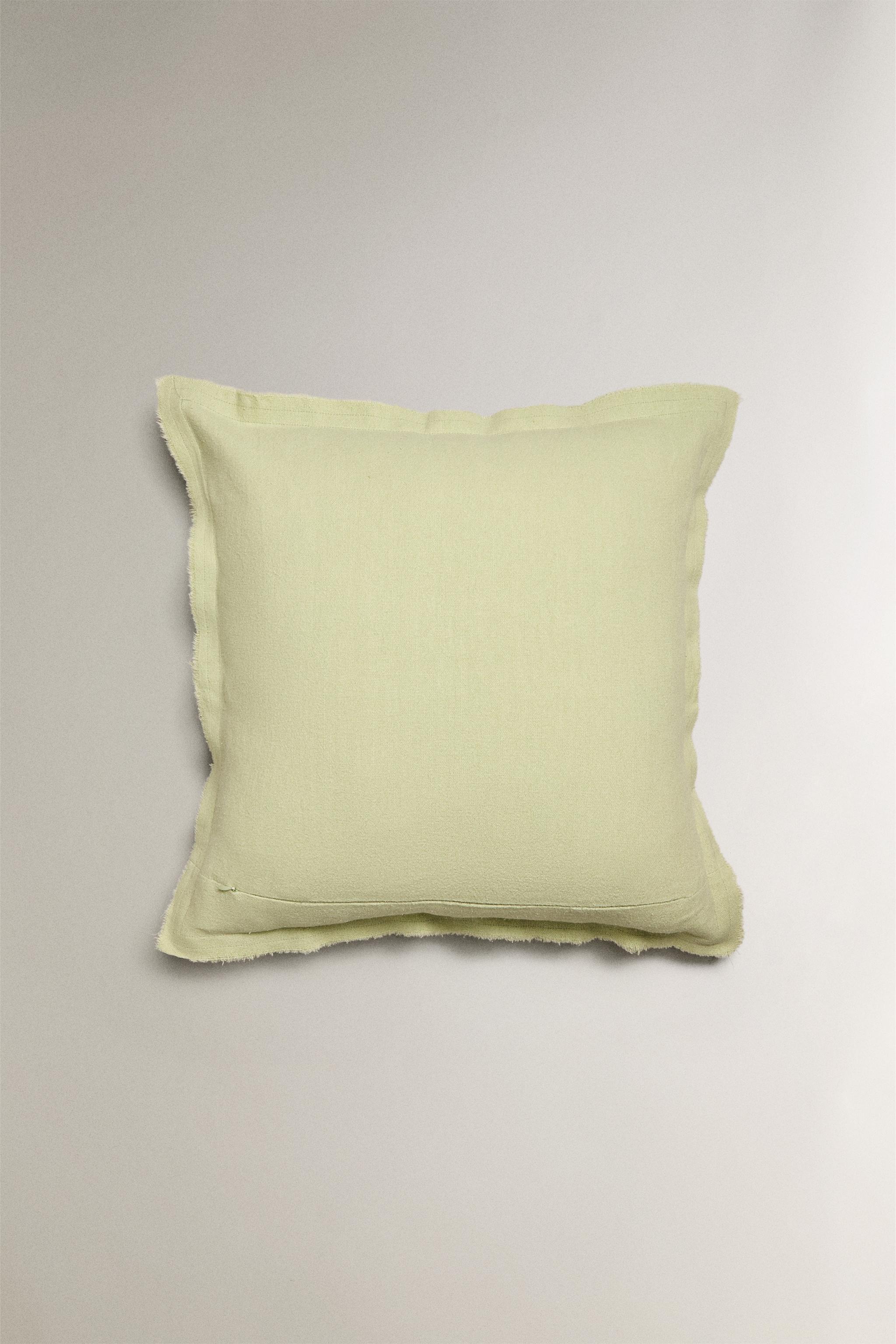 HOUSSE DE COUSSIN FRANGES