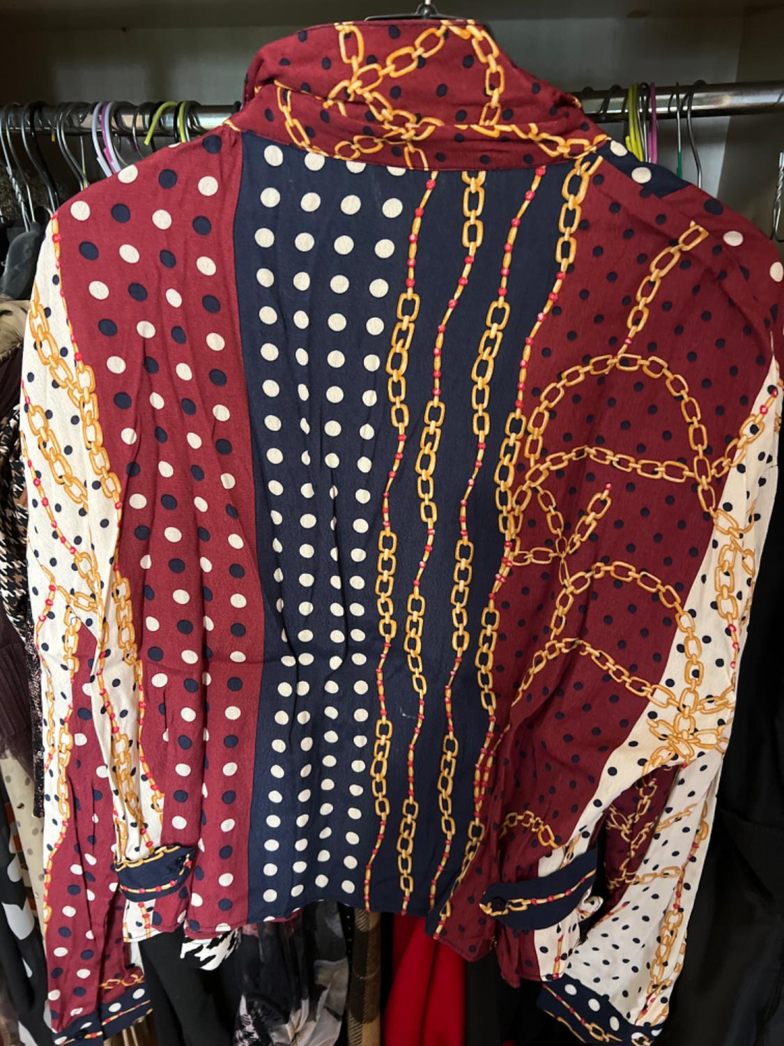 CHAIN PRINT TOP - Image 2