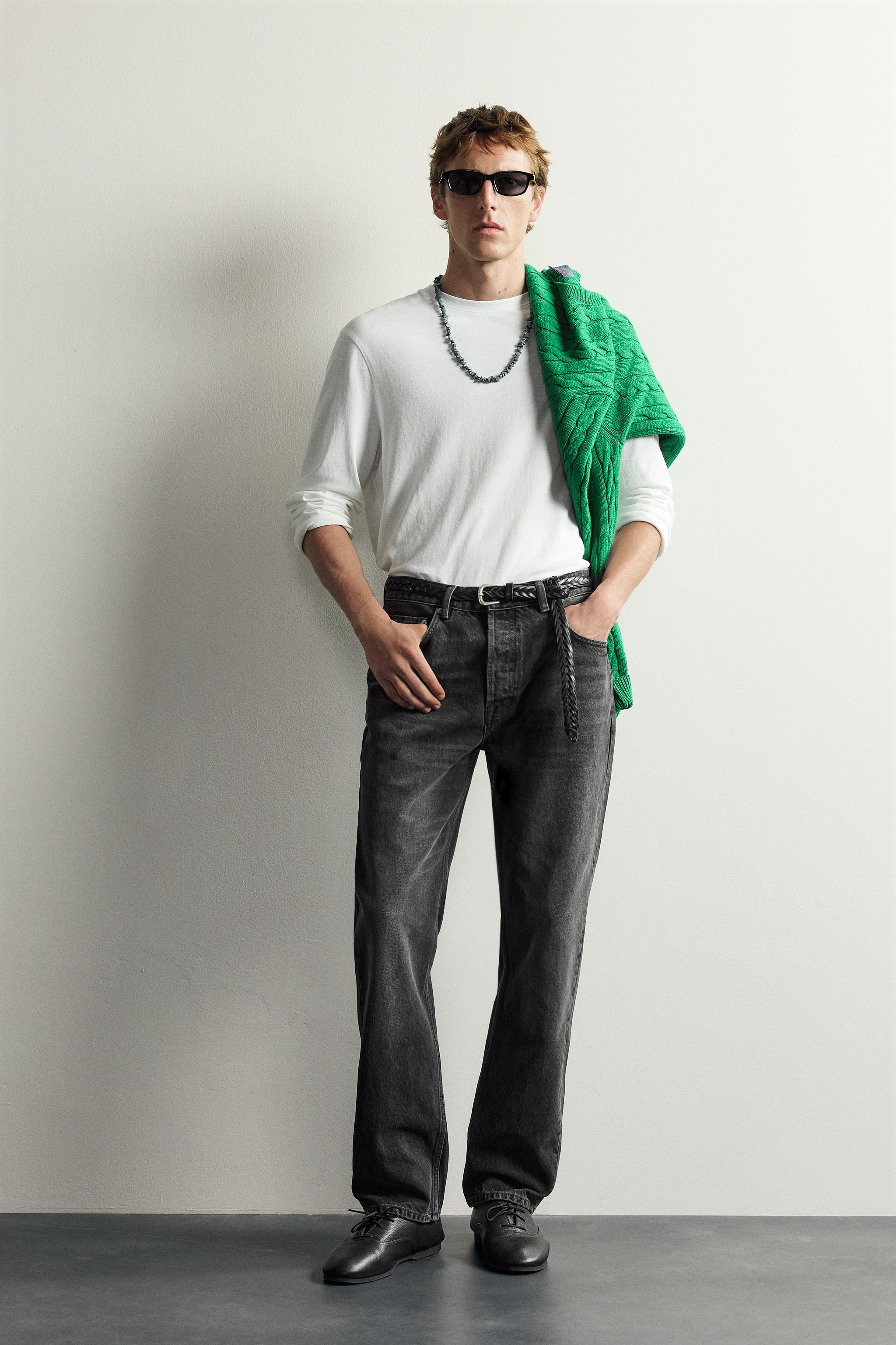 Zara AARON LEVINE X ZARA UZUN KOLLU T-SHIRT