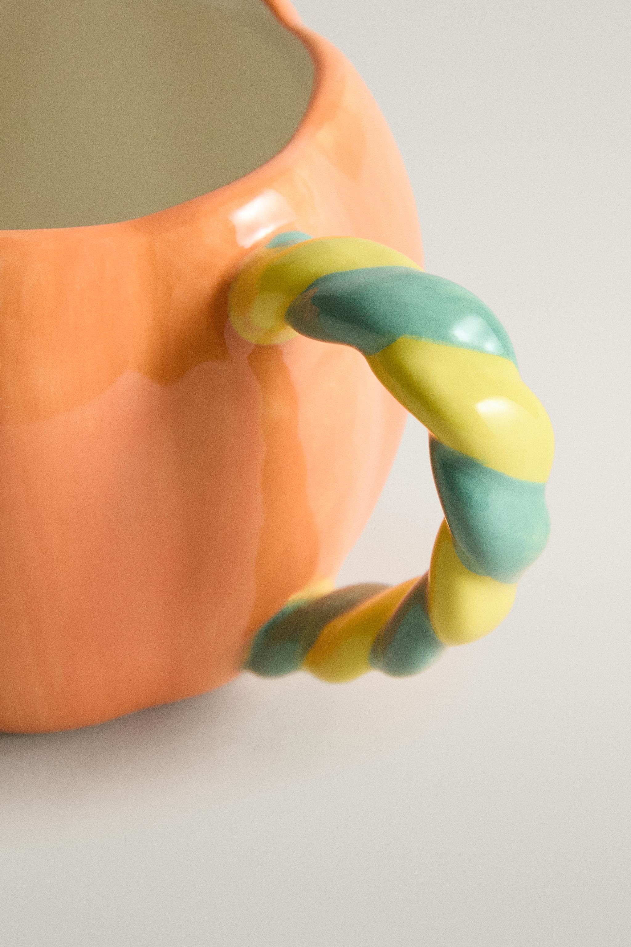 TASSE ENFANT EN GRÈS CITROUILLE HALLOWEEN