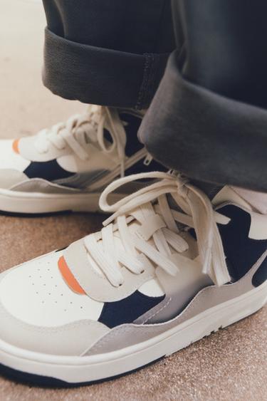 Zara MULTI-PIECE HIGH TOP SNEAKERS - Multi-color