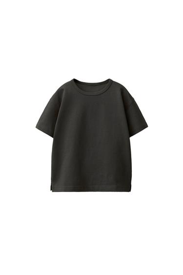 T-SHIRT UNI - Anthracite foncé de Zara
