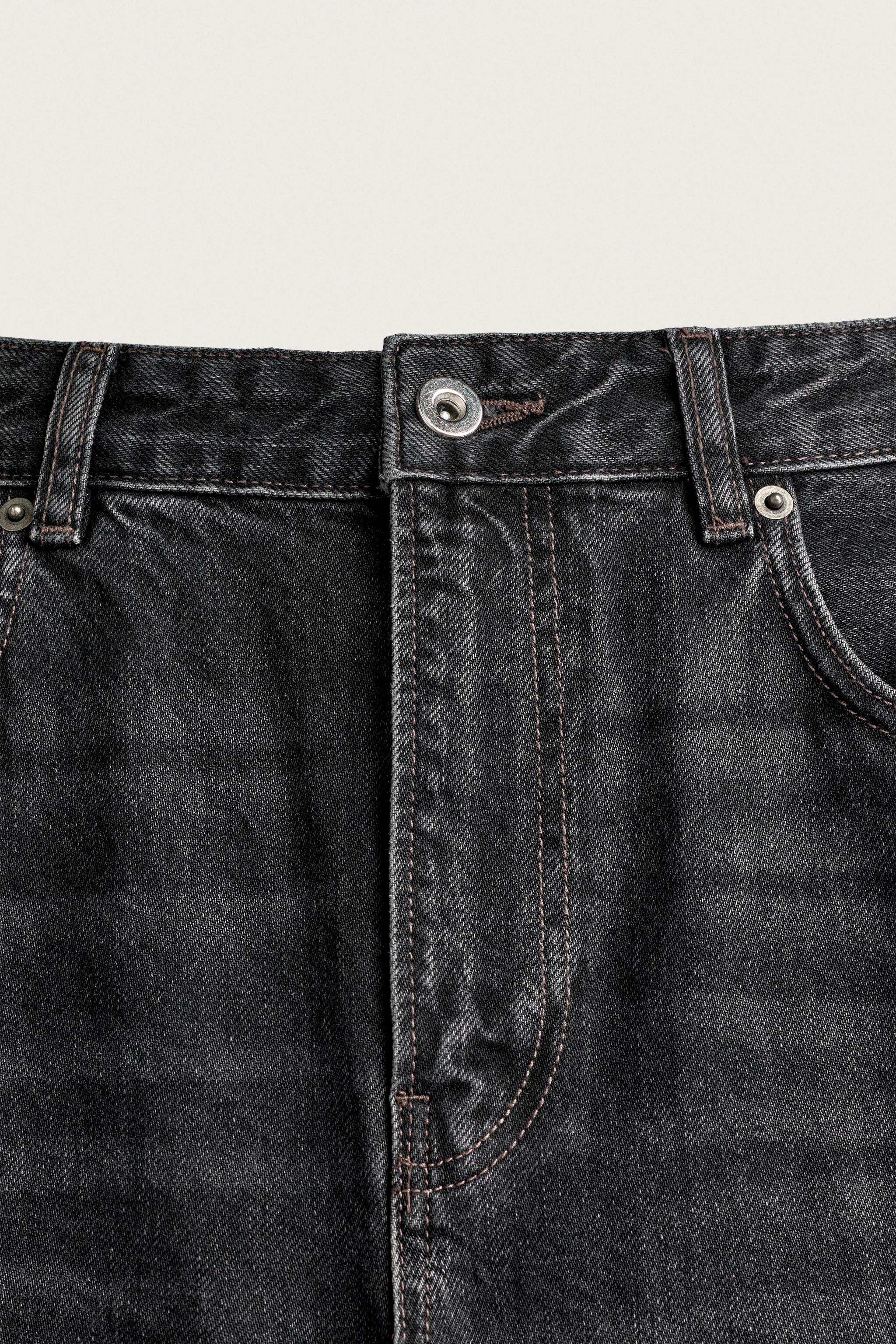 Zara Çan Kesim Jean görsel 8