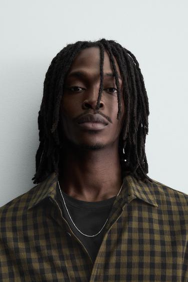 Zara COMBINED METAL LINK CHAIN - Silver - Image 0