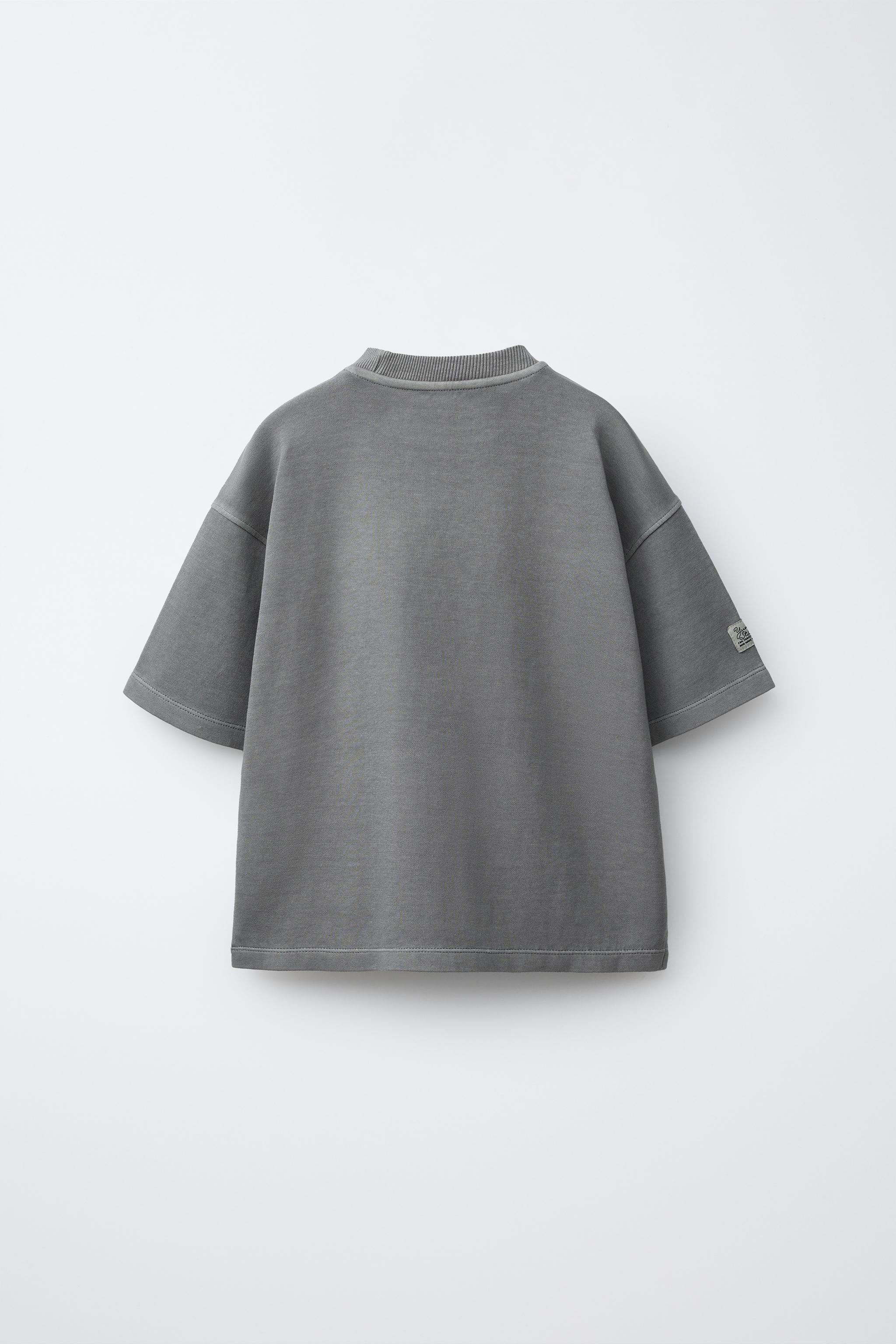 T-SHIRT INTERLOCK TEINT EN PIÈCE