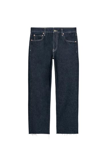 Zara ZW COLLECTION MID-RISE JEANS - Blue