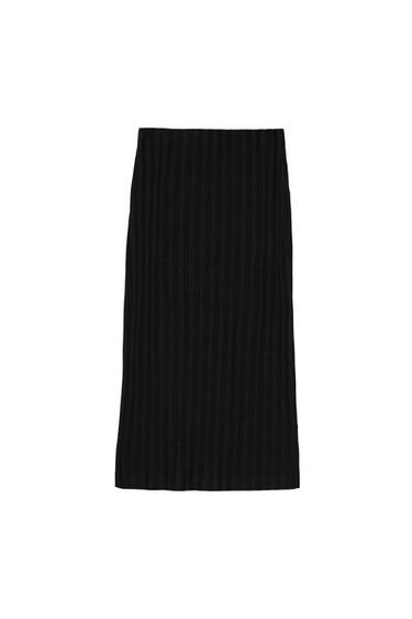 RIBBED SKIRT