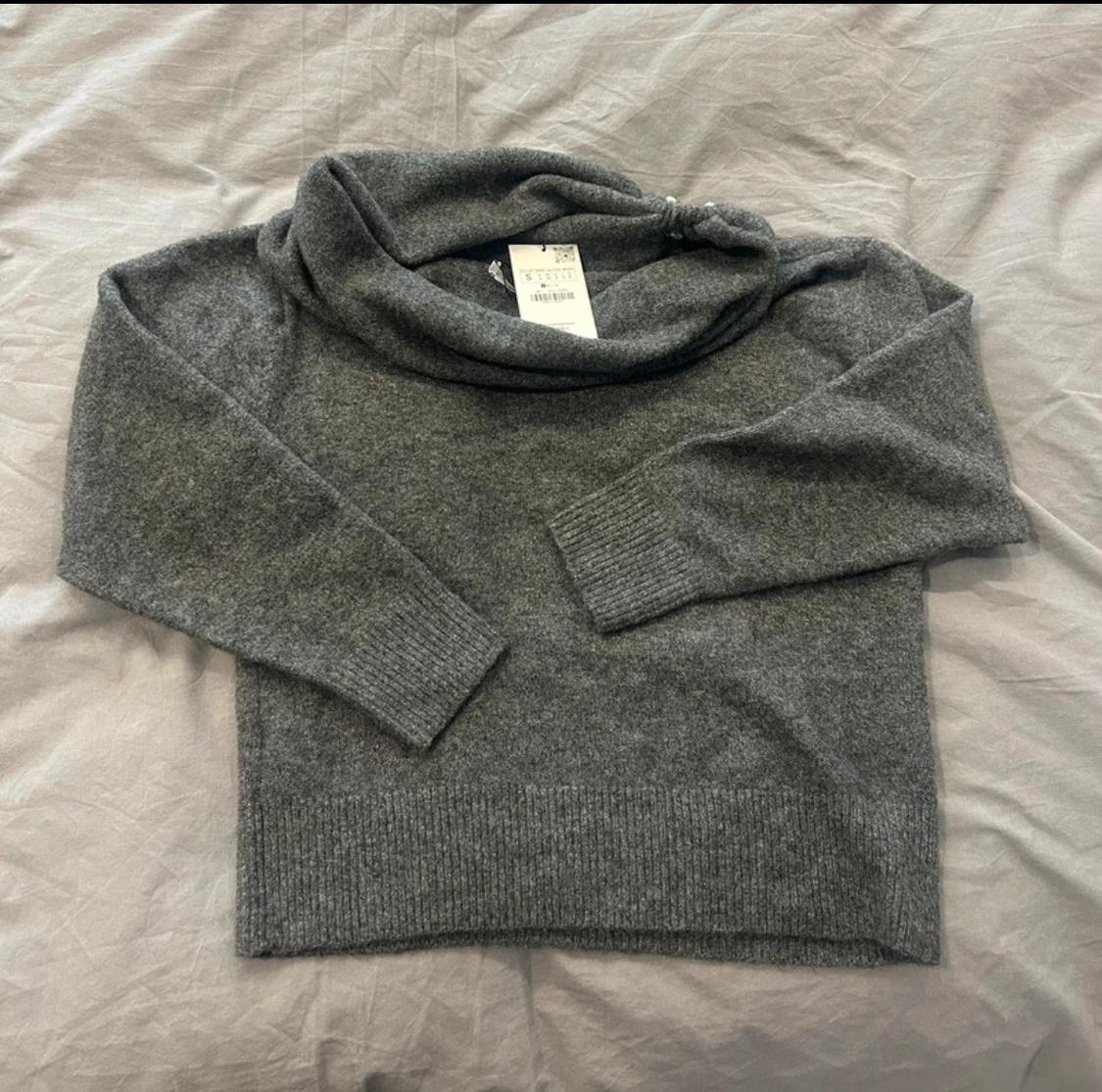 DRAPED KNIT SWEATER - Image 3