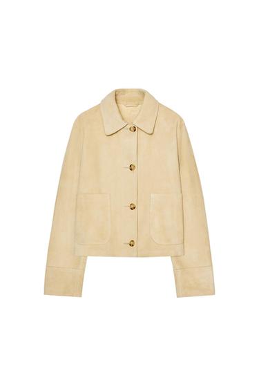 ZW COLLECTION LIMITED EDITION 100% SUEDE LEATHER JACKET