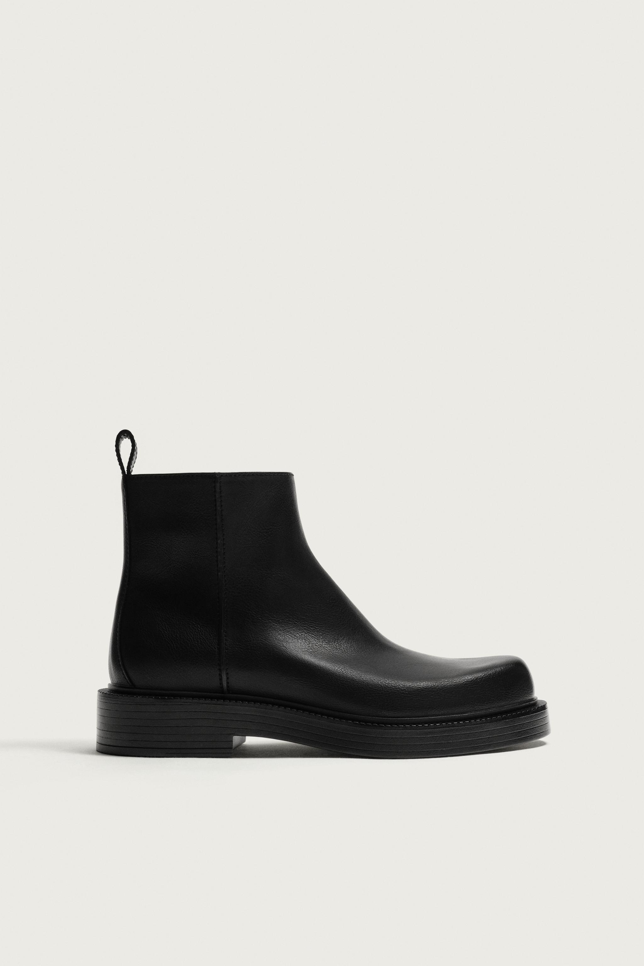 チャンキーブーツ - ブラック | ZARA Japan / 日本