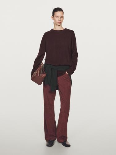 Jersey punto oversize 100% cashmere - varios de Zara