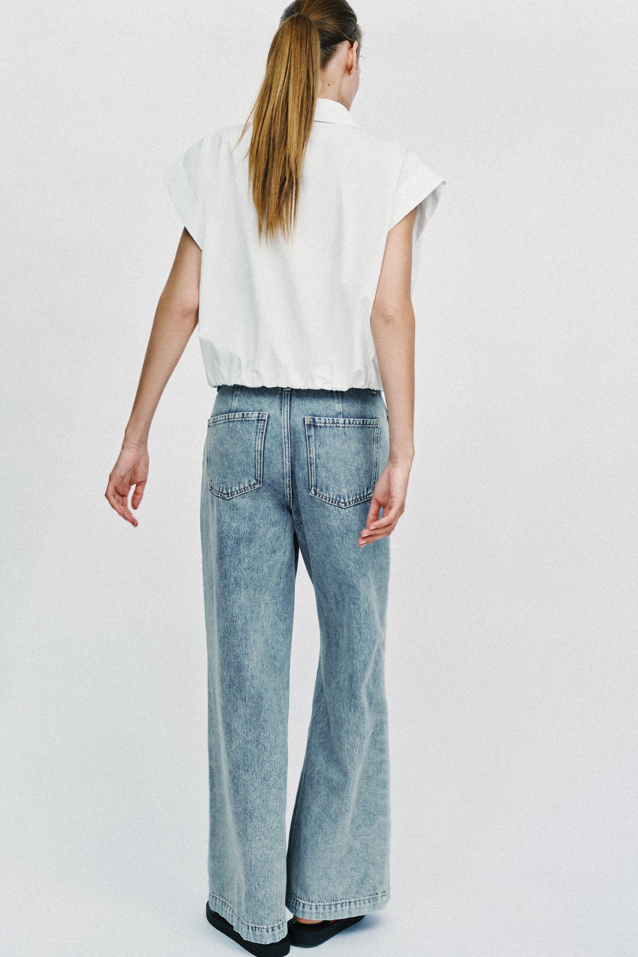 Z1975 WIDE LEG JEANS WITH DARTS