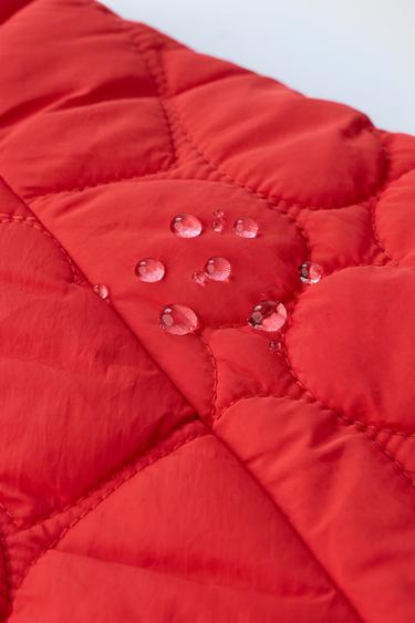 BLOUSON MATELASSÉ CŒURS - Rouge de Zara - Image 9