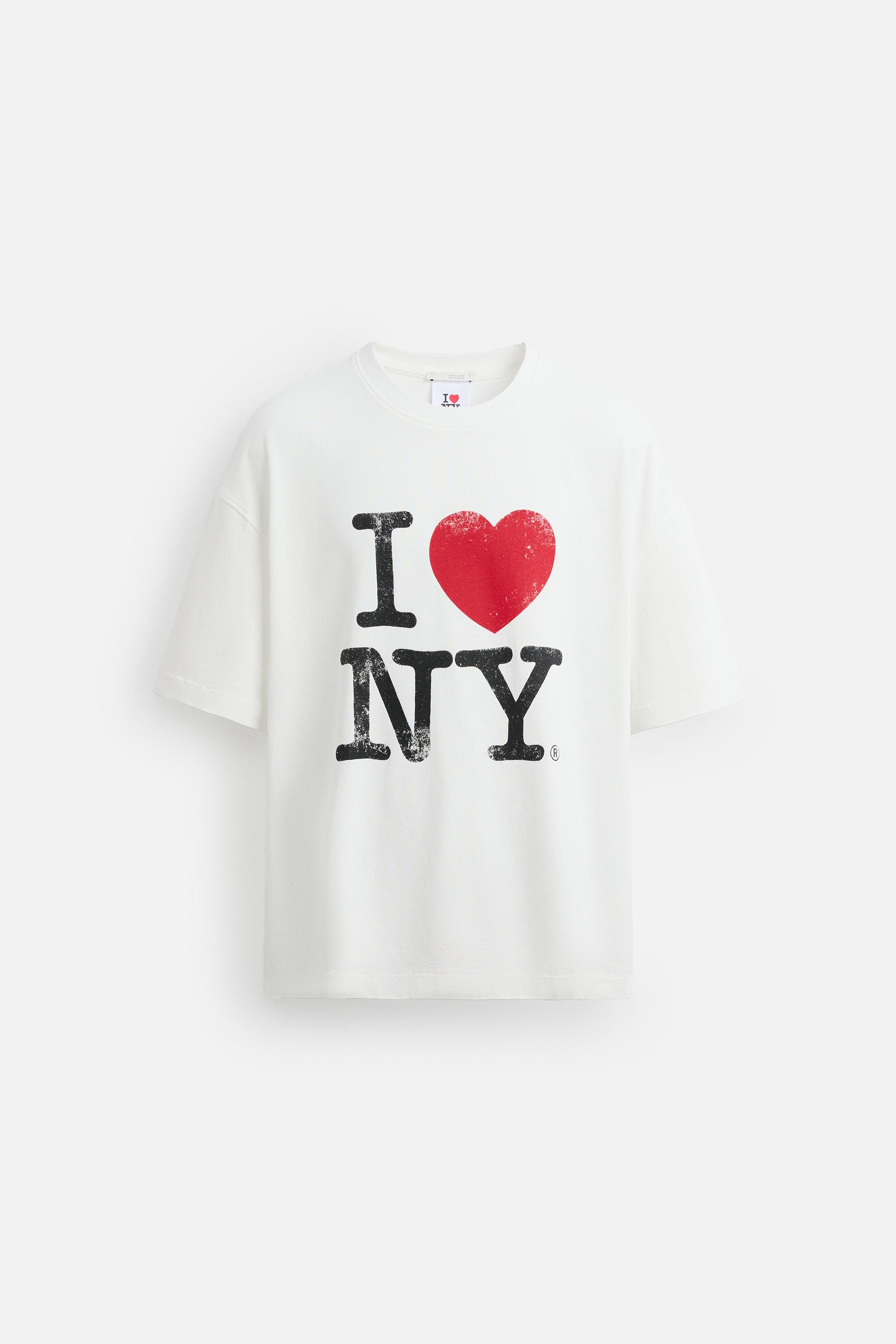 I LOVE NEW YORK ® Tシャツ - ブラック | ZARA Japan / 日本