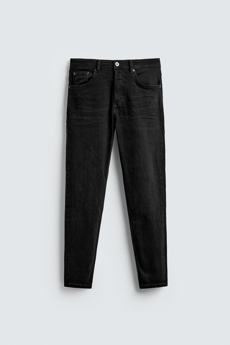 ZARA SKINNY CROPPED FIT JEANS