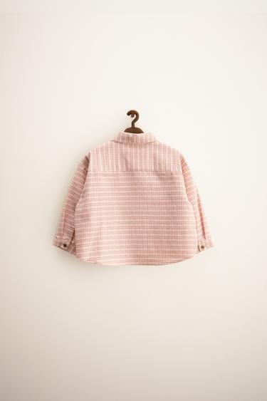 ZARA TIMELESS - CHECK SHIRT - Salmon by Zara - Image 1