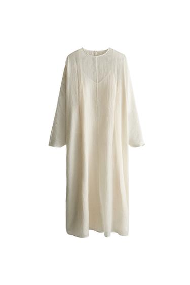 TWO-PIECE NIGHTDRESS - Oyster-white by Zara