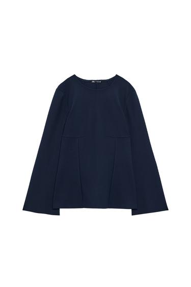 TOP WITH BELL SLEEVES