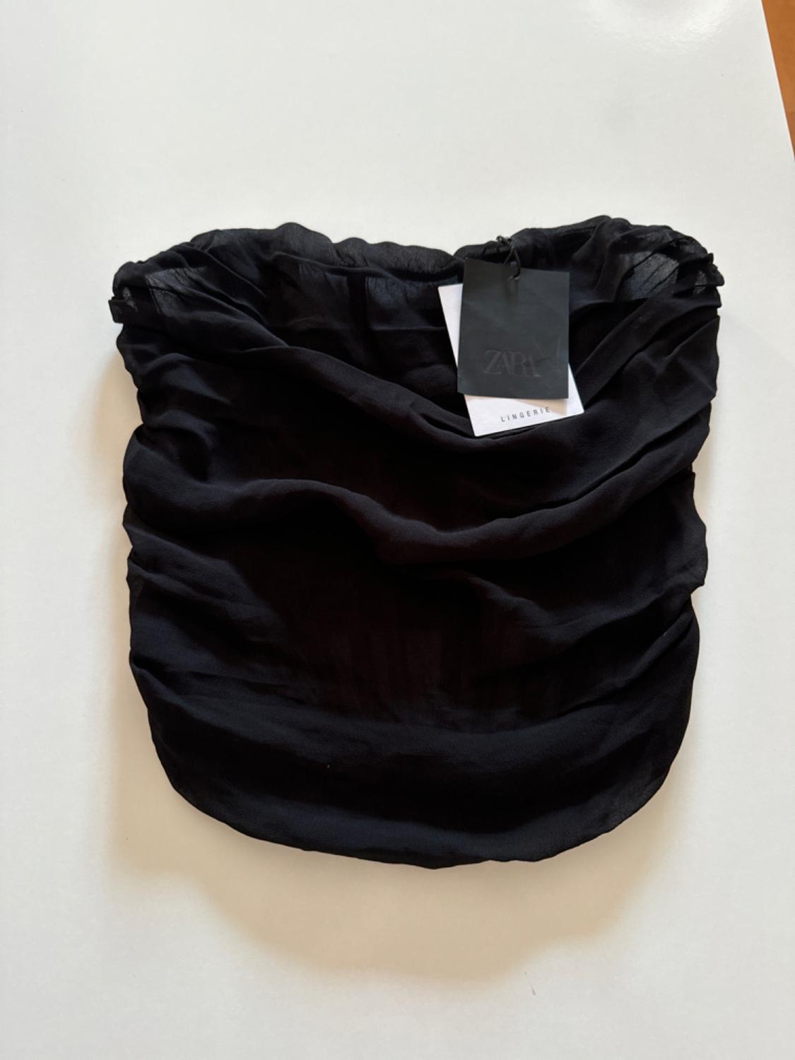 DRAPED BUSTIER