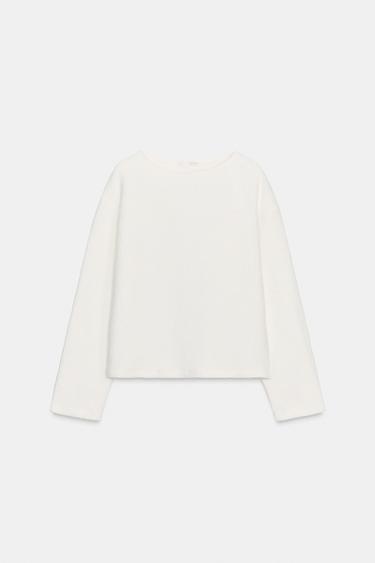 SUDADERA RÚSTICA - Crudo de Zara
