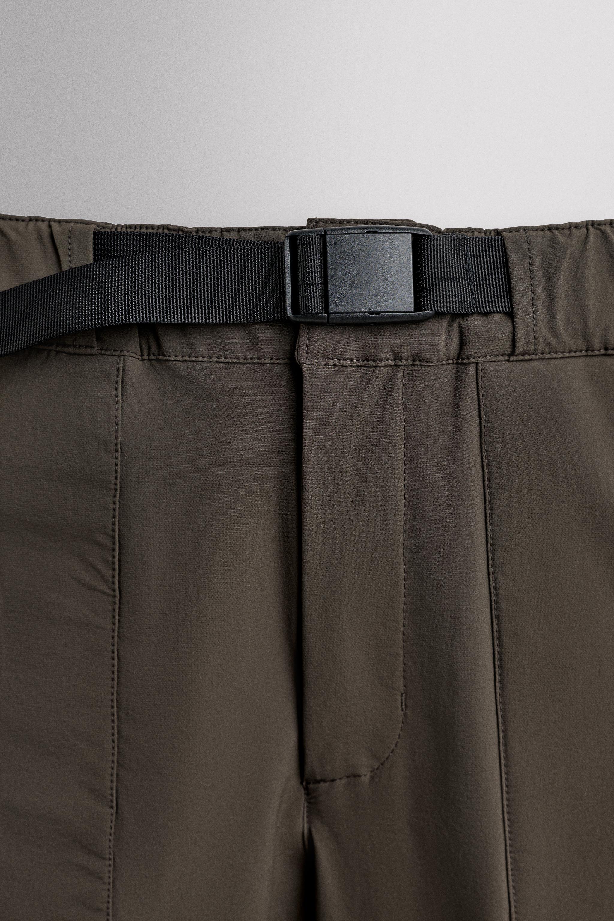 TECHNICAL PANTS WITH BELT