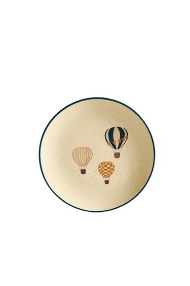 Zara KIDS’ CERAMIC BALLOON PLATE - Multicolored