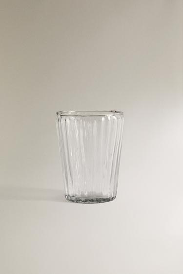 GLAS MED RELIEFDESIGN -  fra Zara - Billede 0